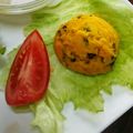 ◎ブルーベリー◎'s cooksnap of when they made かぼちゃとレーズンのサラダ.
