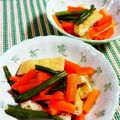 SP♪'s cooksnap of when they made 三度豆とにんじんの煮物.