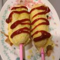kiss_sumi's cooksnap of when they made 糖質制限・レンジで大豆粉アメリカンドッグ.