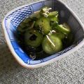 つるつるカメ's cooksnap of when they made きゅうりとじゃこの酢のもの.