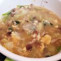 negiナスビ's cooksnap of when they made 春キャベツ＆ほうれん草のたまごスープ.