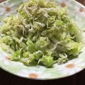 onekosama's cooksnap of when they made しらすとキャベツのにんにく炒め.