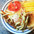 Mokainnyc's cooksnap of when they made 簡単★じゃがいもの巣籠もり.