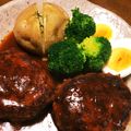 柚子ちゃんママ's cooksnap of when they made 簡単☆デミグラスソース煮込みハンバーグ☆.
