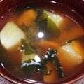 ☆真冬☆'s cooksnap of when they made かぶのお味噌汁.