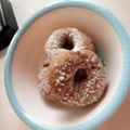 ぜる0x0's cooksnap of when they made もちもちきなこベーグル風.