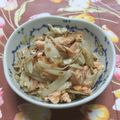 mocha°'s cooksnap of when they made 大根の皮の炒め物.