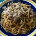 珠理♡'s cooksnap of when they made 豚肉と白菜の和風パスタ.
