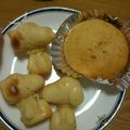 ぺんねこ's cooksnap of when they made ノンバター☆簡単マドレーヌ.