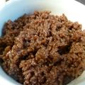 さとみにぃ～'s cooksnap of when they made 簡単 鶏そぼろ.