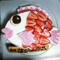 クックOKR00M☆'s cooksnap of when they made おめで鯛ケーキ☆.