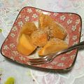 にいさんぽ's cooksnap of when they made ❁柿にすりゴマかけてみた❁.