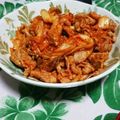 オルティス君's cooksnap of when they made 簡単☆絶品☆豚キムチ.
