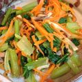 g♪ka's cooksnap of when they made レンジで簡単♪小松菜のナムル風おひたし.
