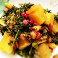 lune7's cooksnap of when they made 人参の葉のうま〜いサブジインドカレー☆.