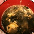 はづたけ's cooksnap of when they made ５分で完成！わかめ卵スープ.