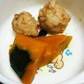 CHIHO☆★☆'s cooksnap of when they made 簡単煮物！かぼちゃと鶏だんご.