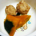 CHIHO☆★☆'s cooksnap of when they made 簡単煮物！かぼちゃと鶏だんご.