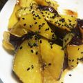 ぷぎぷぎブタ's cooksnap of when they made ６分で出来るフライパンで簡単大学イモ♪.