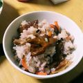 ま・まぁこ's cooksnap of when they made なめこの炊き込みご飯.