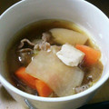 ま・まぁこ's cooksnap of when they made 「舞茸とナメコのきのこ汁」.