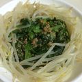 ma710ma's cooksnap of when they made すぐ出来る！もやしとほうれん草のナムル.