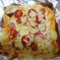аоi's cooksnap of when they made アボカドとパプリカ・トマトの純正ピッツァ.