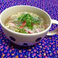ふたごゆき's cooksnap of when they made 具だくさん、ふわとろ玉子スープ.