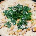 Trex's cooksnap of when they made ちょっとリッチなムール貝のリゾット.