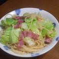 サーフブレイド's cooksnap of when they made 簡単！ベーコンとキャベツのパスタ.