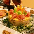 ☆34_ぱんだ☆'s cooksnap of when they made ★クリスマス★押し寿司ケーキ✿.