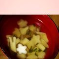 riramuhffy's cooksnap of when they made 白だしで、簡単☆お吸い物☆.