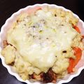 塩chocolat's cooksnap of when they made 豆乳ホワイトソースのヘルシーグラタン♡.