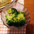 peanut32m's cooksnap of when they made 簡単　ブロッコリーのナムル　おつまみにも.