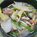 クック6C5JVC☆'s cooksnap of when they made ヘルシー！白菜とさば水煮缶のくたくた煮.