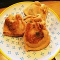 mattariii's cooksnap of when they made ほうれん草ツナチーズの油揚げ包み焼き.