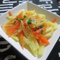 miyuki12's cooksnap of when they made じゃがいもと人参の炒め物.