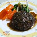 nasubeam's cooksnap of when they made ハンバーグ✿バター醤油ソース.