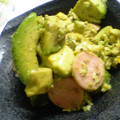 maruru-nn's cooksnap of when they made アボガドのふわふわコク炒め.