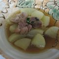 ゆぅづま's cooksnap of when they made 鶏もも肉と大根の煮込み.