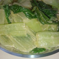 親指姫様's cooksnap of when they made 簡単：しろ菜のわさび醤油マヨネーズ和え.