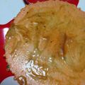 ムーヒツジ's cooksnap of when they made えびせんにウスターソースを塗っただけ♫.