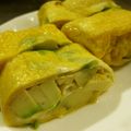 由芽15's cooksnap of when they made アボガド卵焼き.