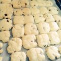 クック85IZLK☆'s cooksnap of when they made チョコチップスコーン.