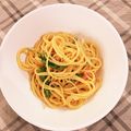 がちゃ03's cooksnap of when they made 混ぜるだけ！激ウマ明太にんにくパスタ♡.