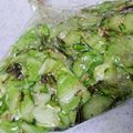 bootan's cooksnap of when they made 超簡単！切れたらOKビニール袋で浅漬け☆.