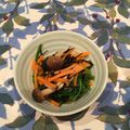 ナピト's cooksnap of when they made ほうれん草とひじきの梅鰹和え.