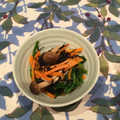 ナピト's cooksnap of when they made ほうれん草とひじきの梅鰹和え.