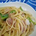 ｍａｒｉ♪'s cooksnap of when they made ツナとベーコンの和風スパゲティ.