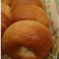 茶夢ちゃむ's cooksnap of when they made ぶーにゃん屋❤。。面倒なプレーンベーグル.